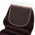 Burgundy Body Wave 5x5 HD Lace Closure