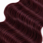 Burgundy Body Wave Human Hair Bundles