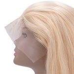 Blonde lace front wig 613